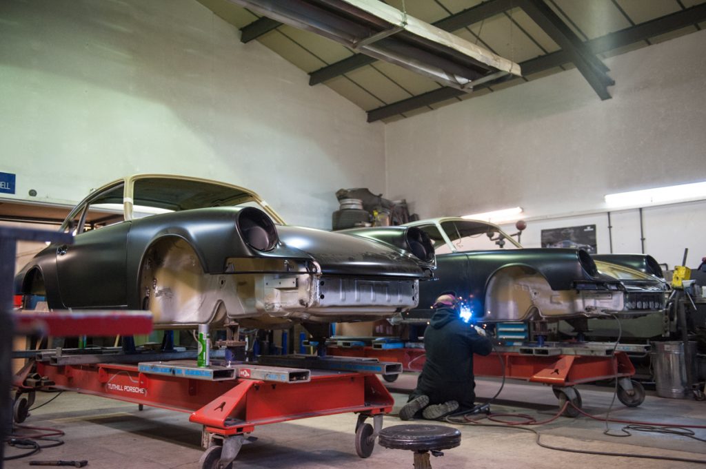 1965 SWB Porsche 911 Pair In Restoration At Tuthills Tuthill Porsche