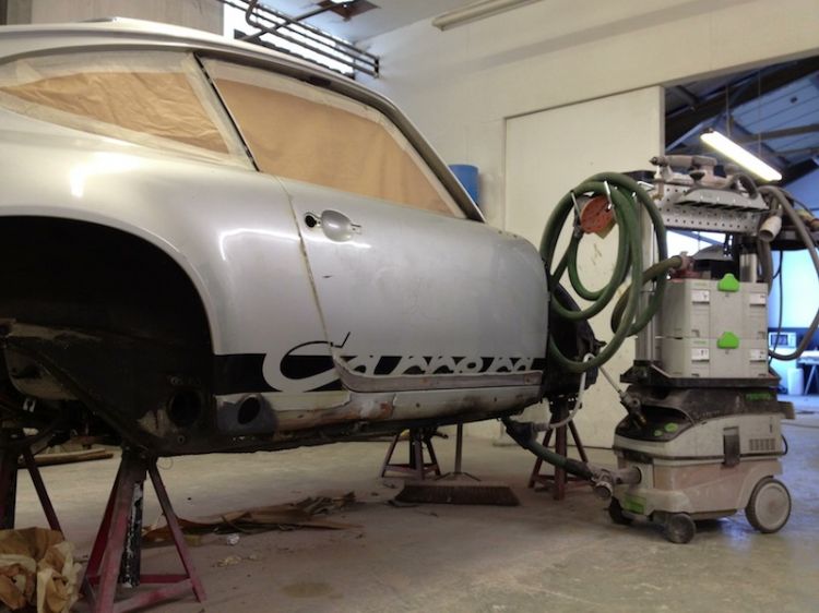 Tuthill Porsche restoration bodyshop