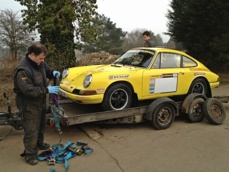 Tuthill Porsche 911 Back to British Rallying