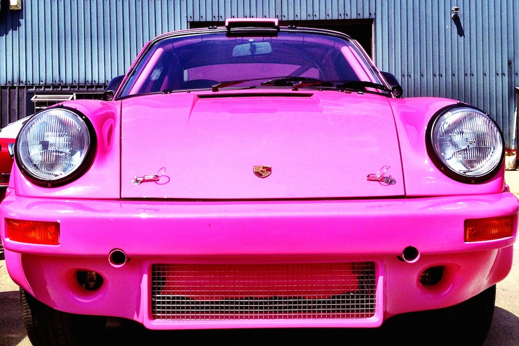 Hot Pink Porsche released from Tuthill Paint Shop