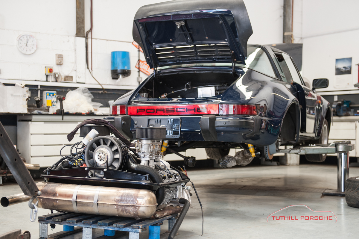 Another modified Porsche 911 road car in progress