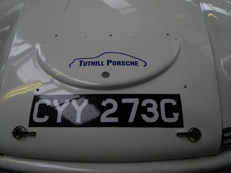 Tuthill Porsche Twin Spare Wheel Bonnet