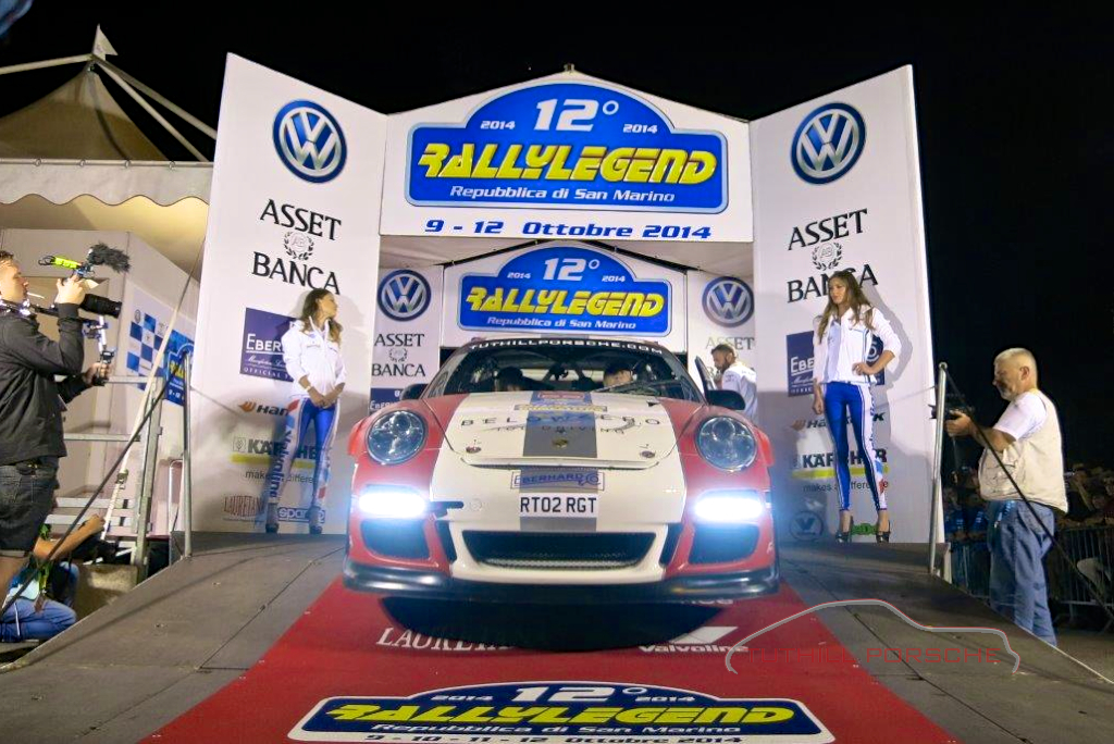 Tuthill Porsche at RallyLegend 2014 San Marino