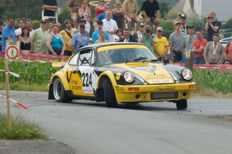 Tuthill Porsche wins Belgian Historic Rally Championship