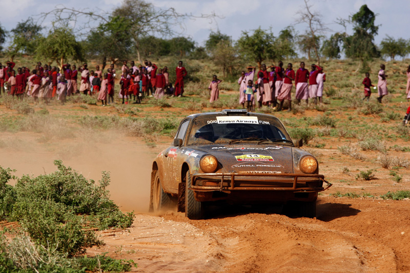 Safari Rally: Waldegard Puncture with 4-minute Lead