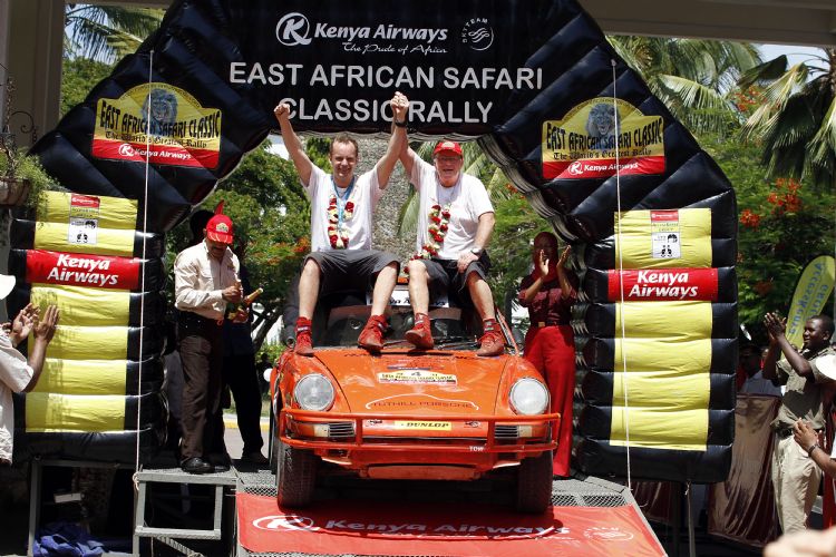 Waldegard Safari Rally Win