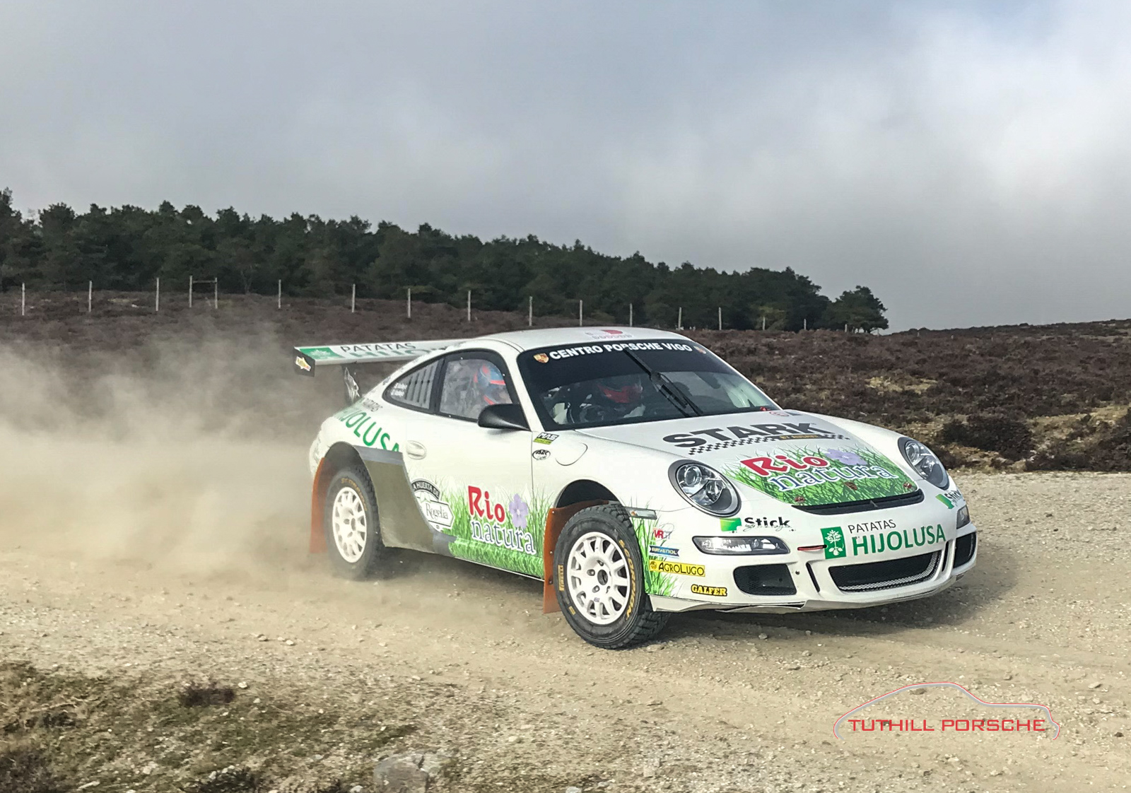 Vallejo Racing Gravel Porsche Rally Test