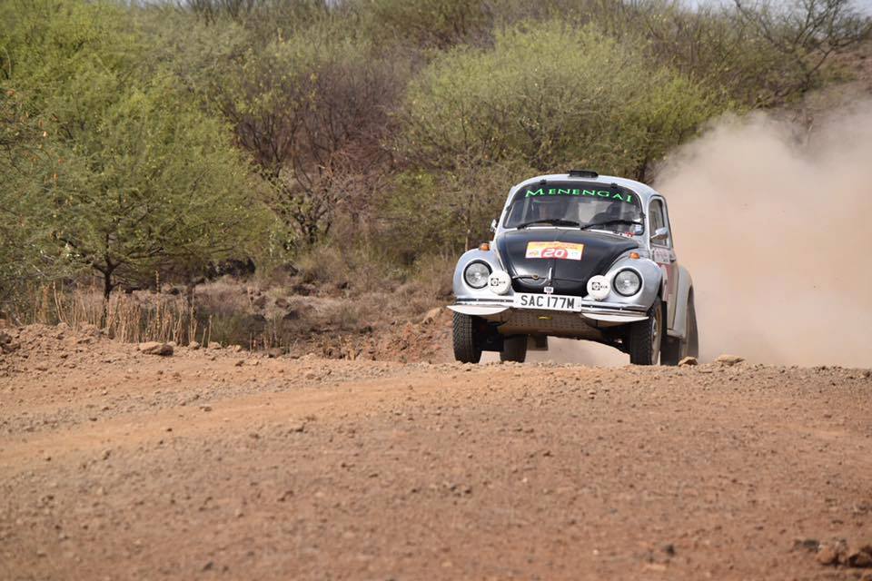 Tuthill Porsche on the Top Fry Rally: more classic Safari