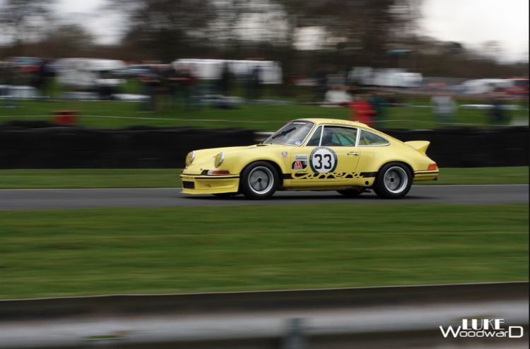 Tuthill Porsche 911 RSR racing at Oulton Park