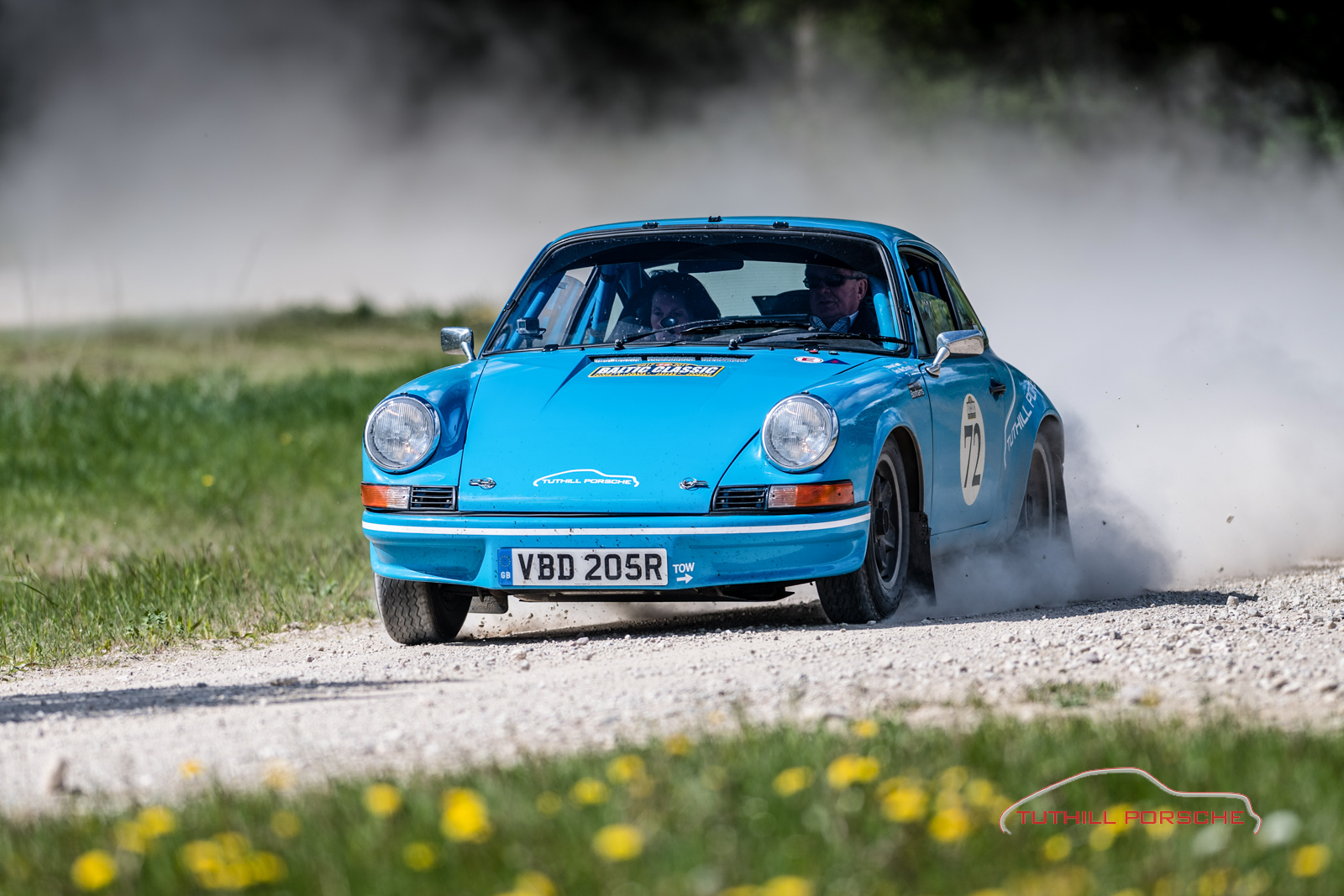Highly successful Porsche 911 rally car for sale