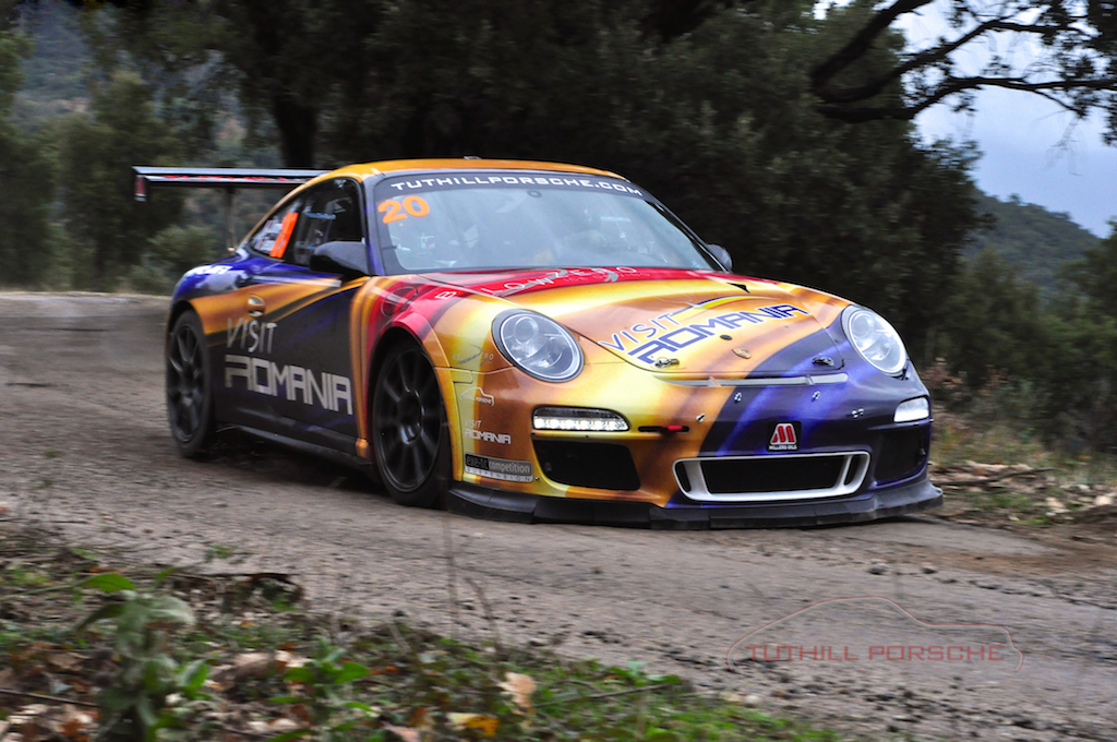Tuthill Porsche R-GT on the Monte Carlo Rally