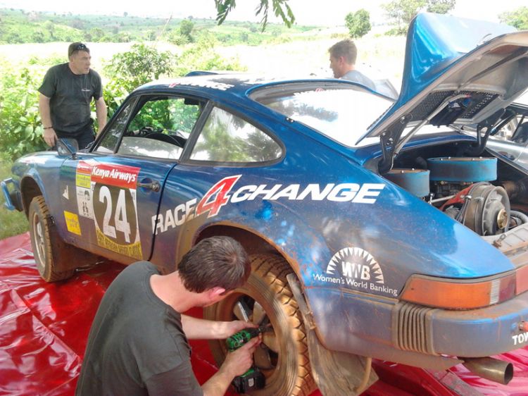 Safari Rally Day 3: A Challenge for the Lead