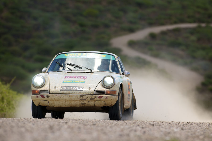 Tuthill Porsche on London Cape Town Rally