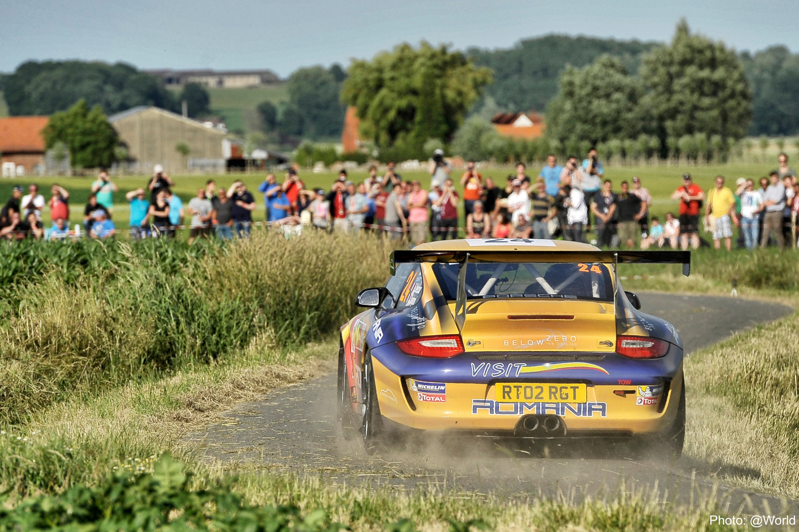 Tuthill Porsche on a charge for ERC Ypres Rally Day 1