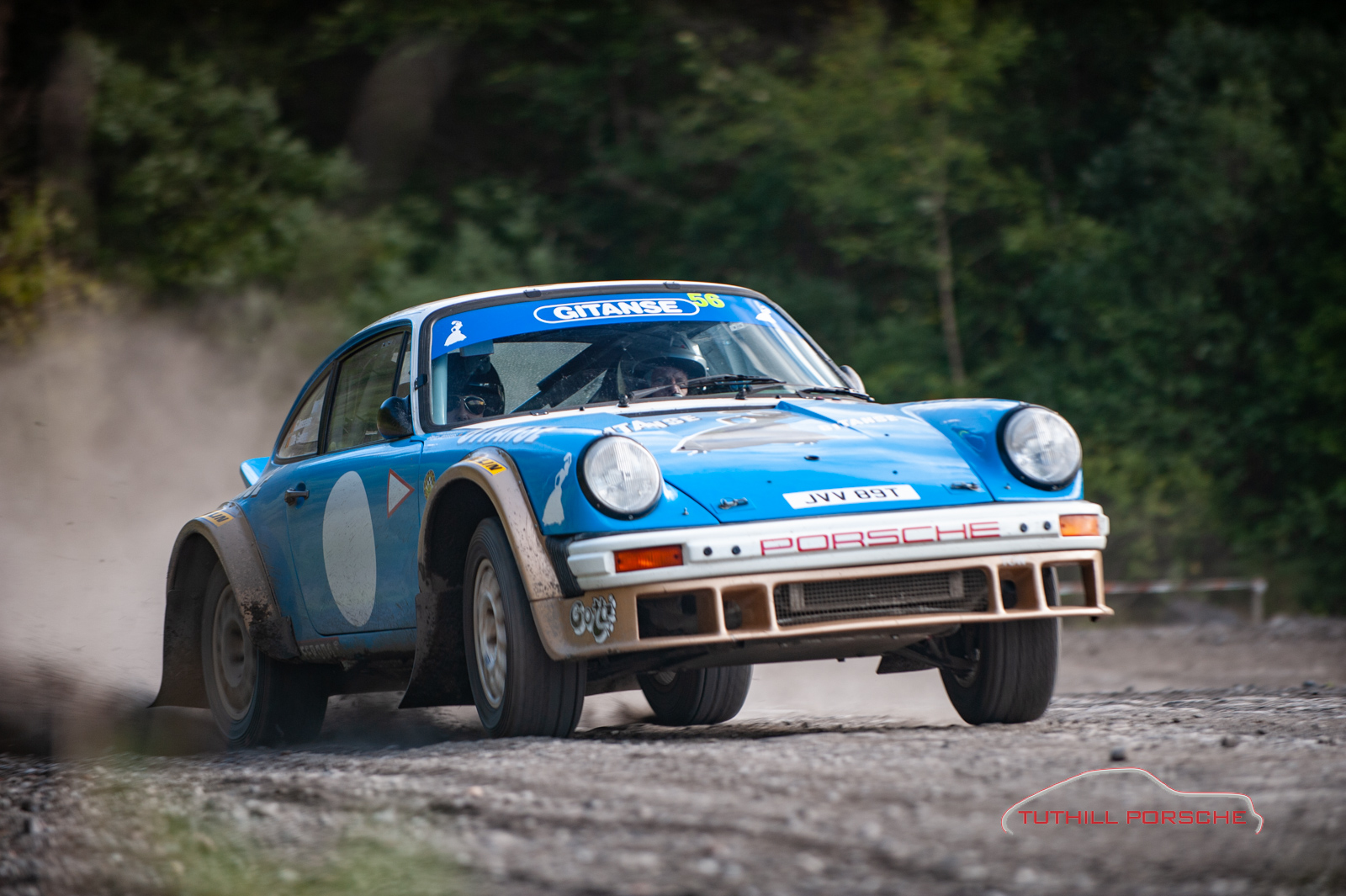 Tuthill Porsche tests for 2018 Wales Rally GB